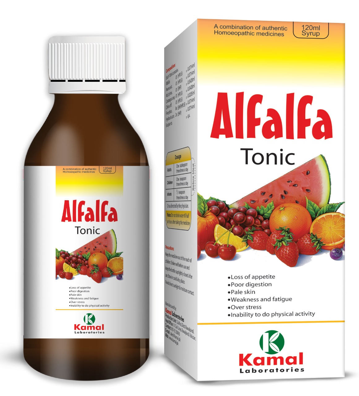 Alfalfa tonic