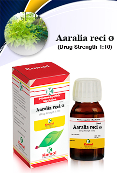 ARALIA RECI Ø