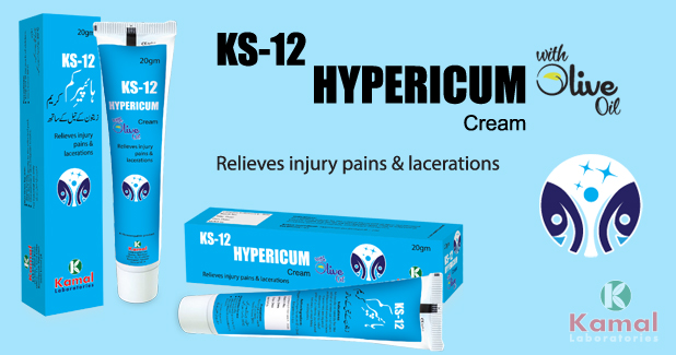 KS 12  HYPERICUM Cream (With Olive Oil)