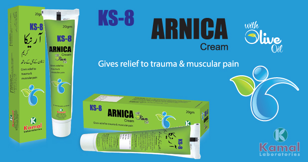KS 8 ARNICA Cream (With Olive Oil)