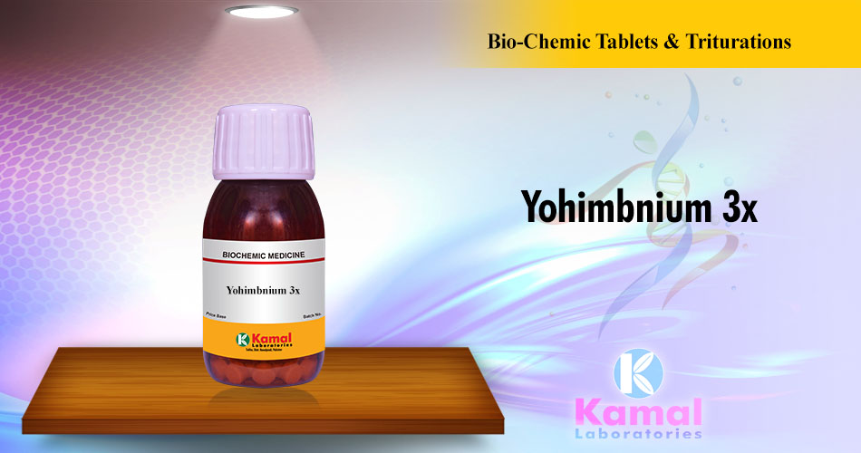 Yohimbnium 3x (500gm Lactose base)